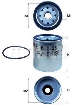 WILMINK GROUP Degvielas filtrs WG1214797